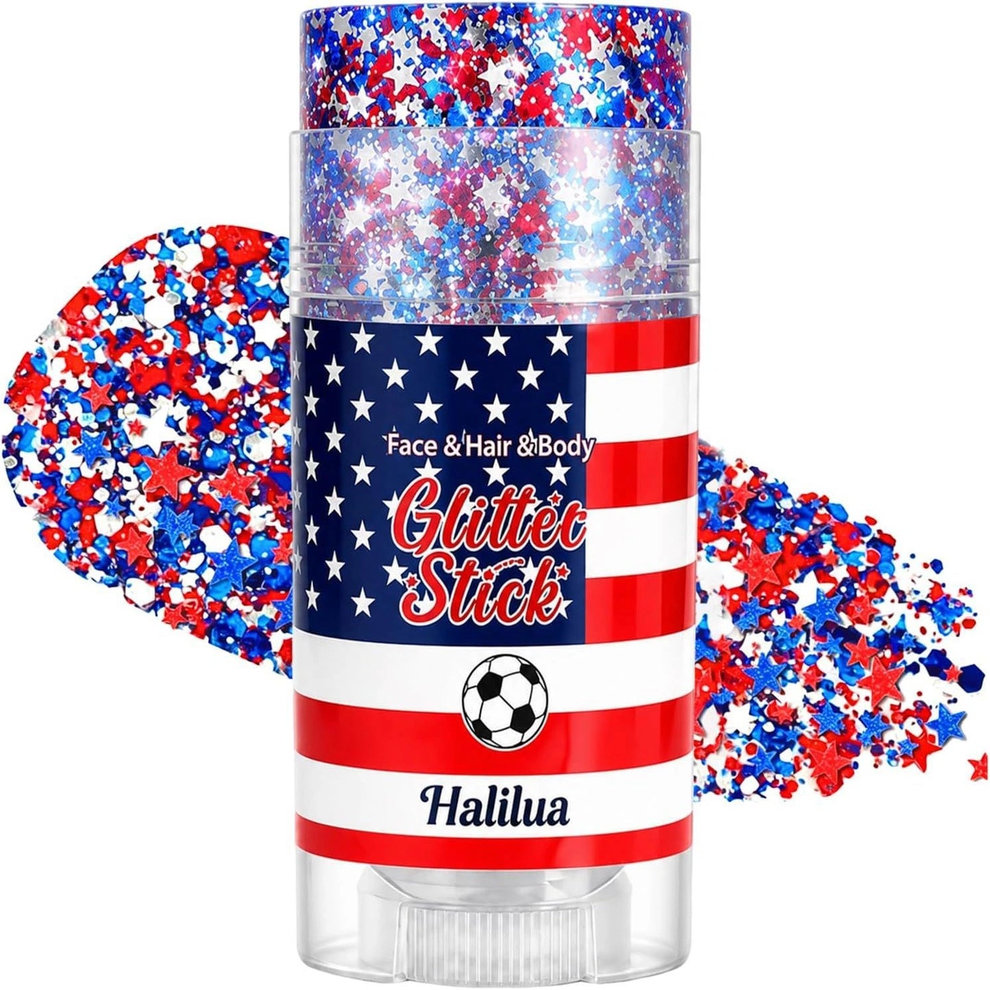 July 4th Glitter Stick